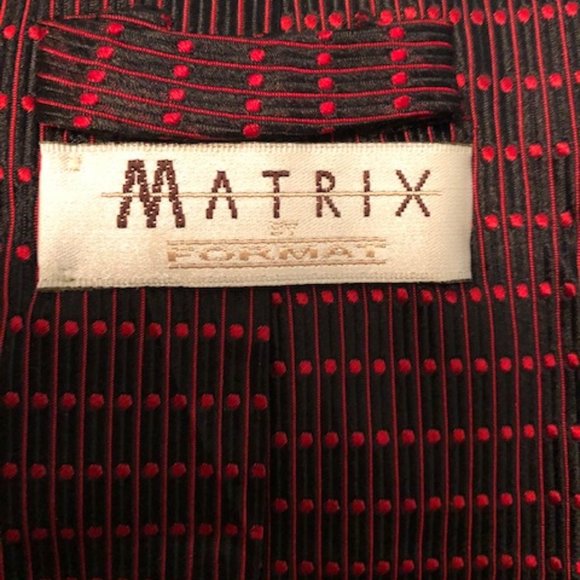 Matrix by Format 100% silk Extra Long Tie - Picture 2 of 3